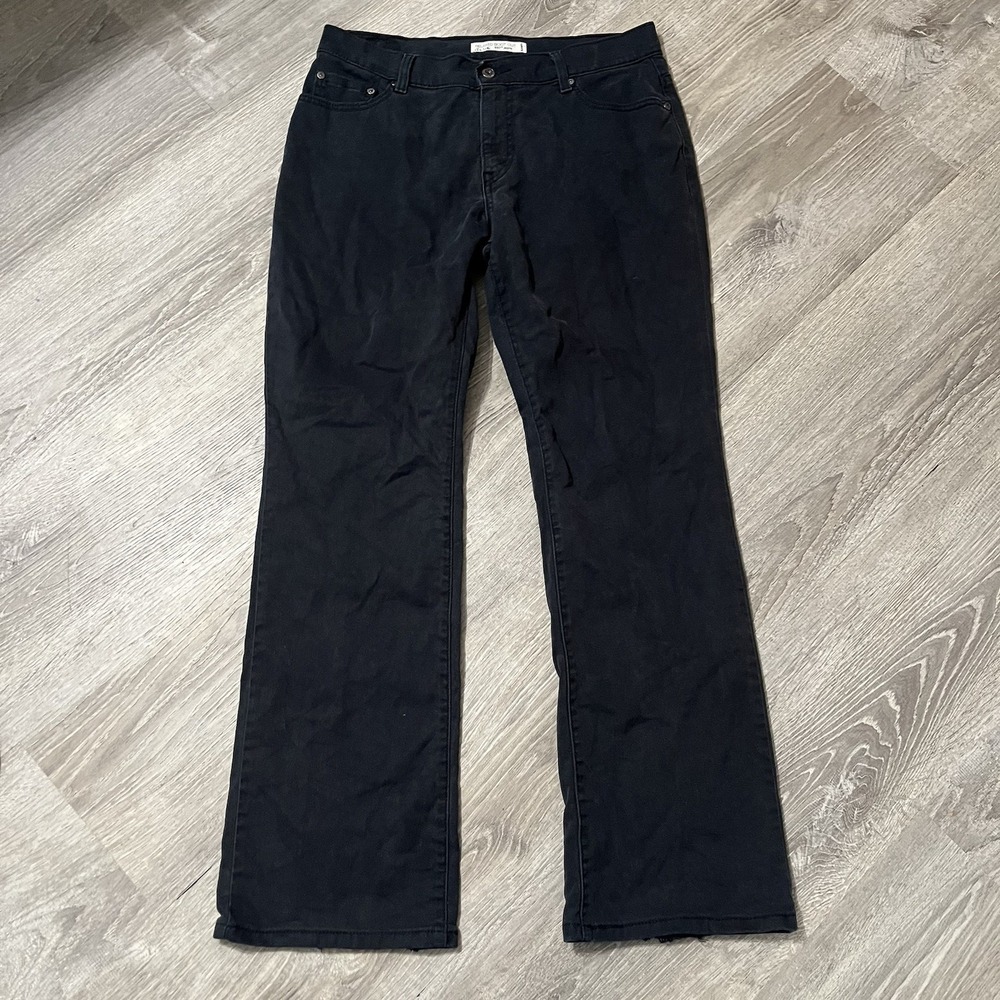 Levi's 550 Relaxed Bootcut Jeans Women's Size 12M Black Denim 34x30